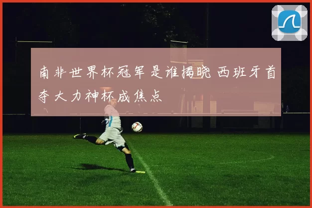 南非世界杯冠军是谁揭晓 西班牙首夺大力神杯成焦点