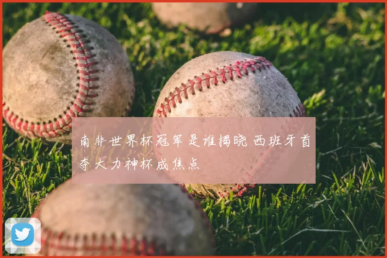 南非世界杯冠军是谁揭晓 西班牙首夺大力神杯成焦点